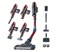 Aspirateur Balai Rowenta RH6471 Sans Fil San Sac 100W 18V Lumière LED Leger Contrôle Manuel Noir Noir G