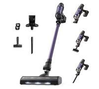 Rowenta RH6A31 Aspirateur-balai 2 en 1 Batterie Sec Sans sac 140 W Noir, Violet