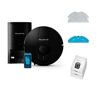 Rowenta X-PLORER Serie 135+ Aspirateur robot laveur Navigation laser 6000 Pa Aspirateur robot laveur