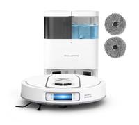 Rowenta X-PLORER Serie 580 Max, Robot aspirateur Laveur, Auto-Nettoyage et séchage des serpillières, Collecte Auto de la poussière, 10000 Pa, RR9547E0, Blanc