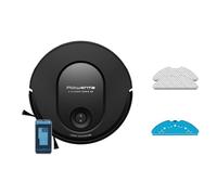 Rowenta X-Plorer Serie 65, Robot aspirateur Laveur, Technologie Laser, Nettoyage méthodique, Design Ultra Fin RR8L65WH, Noir