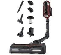 Rowenta RH9878WO aspirateur balai et balai électrique Batterie Sec Cyclonique Sans sac 0,9 L Rouge, Gris