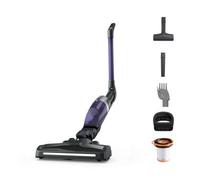 Rowenta XTREM Compact RH1238WO 2-IN-1 - Aspirateur - balai/à main (2-en-1) - sans sac - sans fil - Noir/violet chargeur inclus