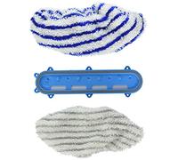 Rowenta ZR009501 Lot de 2 Lingettes Microfibre compatibles avec Les aspirateurs Balai Air Force, X-Pert Essential, Xforce Flex 8.60, Noir