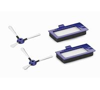Rowenta ZR7101ES Lot 2 Brosses 4 Filtres Robot Aspirateur Smart Force Extreme