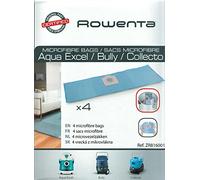 Rowenta ZR816001 Boîte de 4 Sacs Microfibres pour Collecto & Wet & Dry 19L