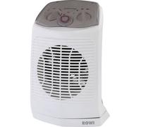 ROWI 1 03 03 0284 Chauffage dappoint HBS 2000/2/1 OT 60 m³ blanc, gris