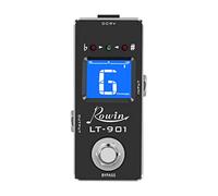 Rowin Guitar Chromatic Tuner Pedal for High Precision Guitar Bass Tuner Pedal ± 1 Cent All-Metal Case Mini Guitar Pedal Tuner True Bypass LT-901