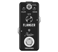 Rowin - Pédale de guitare Flanger avec filtre et modes normaux pour guitare électrique et basse, avec True Bypass - LEF-312