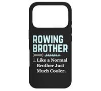Rowing Brother Definition Funny Sports Retro Rowing Brother Coque pour iPhone 17 Pro