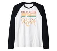Rowing Canoë Kajak « Life is Better on The River » Manche Raglan