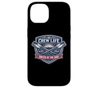 Rowing Crew Life United by The Oar Team Devise Rower Citation Coque pour iPhone 14