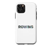 Rowing Life Team Women Men Crew Racing Graphic Regatta Coque pour iPhone 11 Pro