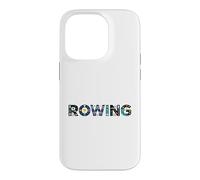 Rowing Life Team Women Men Crew Racing Graphic Regatta Coque pour iPhone 14 Pro