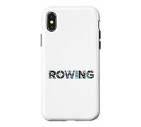 Rowing Life Team Women Men Crew Racing Graphic Regatta Coque pour iPhone X/XS