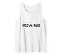 Rowing Life Team Women Men Crew Racing Graphic Regatta Débardeur