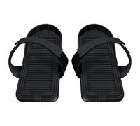 Rowing Machine Foot Pedals - 26cm Adjustable Replacement Plates, ABS Material and Textured Non Slip Grip, Stable Exercise and Robust Construction, for Leg Training Workouts