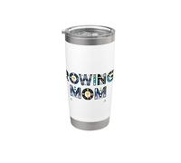 Rowing Mom Life Proud Crew Mom Regatta Mom Rowing Mama Gobelet isotherme en acier inoxydable double paroi