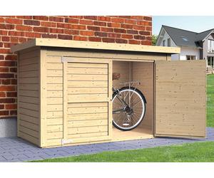 Rowlinson Abri à vélos en bois de sapin brut Cykel 2,1 m² - CYKEL