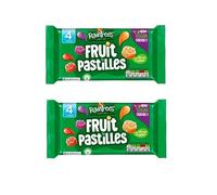 Rowntree Lot de 2 pastilles aux fruits 4 tubes de 52 g