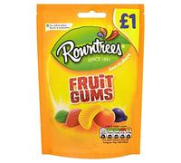 ROWNTREE'S Lot de 12 sachets de gommes aux fruits 120 g