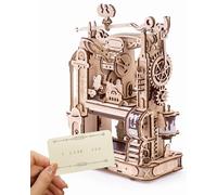 ROWOOD 3D Puzzle en Bois Machine d'impression, Kit De Modèle Mécanique pour Adultes, Maquette en Bois A Construire Artisanat, Cadeau d'anniversaire Cool Toys, LK602