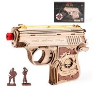 ROWOOD Puzzle 3D Bois pour Adultes et Enfants, Maquette en Bois a Construire, Jouet Bande élastique, Cadeaux pour Hommes et Femmes