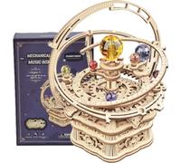 ROWOOD Puzzle 3D en Bois | Astronomie Nuit Étoilée Boîte À Musique | Mécanique Entraînement par Engrenage | Bricolage Maquette en Bois A Construire pour Adultes