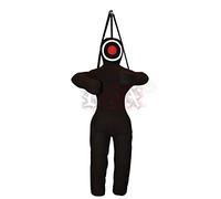 Rox Fit Grappling Dummy réaliste à suspendre Style Brazilaian Jiujistsu Training Sac 0,9 m, 1,2 m, 1,5 m, 1,8 m (vide), Full Black
