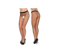 Roxana TA-776656BLKLXL Collants de pêche en maille Transparent Taille L/XL