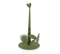 Roxanne Porte-rouleau de papier de cuisine Vert métallique 15 x 30 x 15 cm