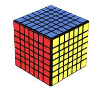 ROXENDA Cube de Vitesse 7x7, Qixing 7x7x7 Speed Cube Sticker Super-Durable avec des Couleurs Vives (7x7x7)