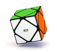 Roxenda Cube de Vitesse Cube Magique irrégulier, Cube Puzzle pour Enfants, Cube Lisse et Rapide pour s'amuser Rapidement(Skewb Cube)