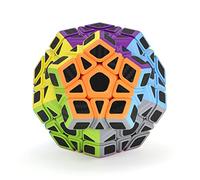 ROXENDA Dodécaèdre Cube, Professional Pentagonal Cube de Vitesse (Fibre de Carbone)