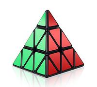 Roxenda Speed Cube, 3x3x3 Pyramid Speed Cube Triangle Puzzle Magic Cube Enhanced Edition - Turns Quicker And More Precisely Than Original