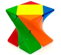 ROXENDA Twist Skewb Cube 3D Magique, Speed Cube pour Enfants et Adultes, Idéal pour Jouer à la Maison, Pendant Les Voyages ou en Plein Air
