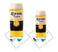 Roxley Corona Lot de 1 verres à bière demi-pinte