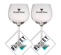 Roxley Fever Tree Lot de 2 grands verres à gin en forme de ballon
