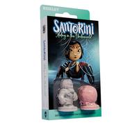 Roxley Games Santorini: Card Pack - Hiding in The Underworld Expansion - Add New Gods, Modes & Components - Requires Base Game - 17 God Cards, Boulder & Worker Minis - Ages 8+