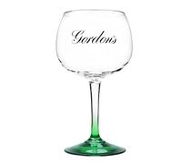 Roxley Gordon Lot de 2 verres à gin verts avec 2 sous-verres de marque