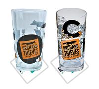 Roxley Orchard Thieves Cider Lot de 2 verres à pinte Man Cave