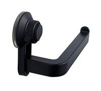 RoxNvm Porte-Rouleau de Papier Toilette, Porte-Papier hygiénique Auto-adhésif, Support de Papier Mural à Coller sur Le Mur sans perçage, Forte adhérence, étanche, pour Cuisine de Salle de Bain(Noir)