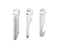 Roxon FT09 Build Your Own Multitool Accessory for Flex (3 pcs A set included Rope Cutter & File + Ruler + Flat Head Screwdriver & Phillips Screwdriver) Replaceable Tools