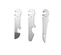 Roxon FT11 Construisez vos propres accessoires multifonctions pour outil multifonction Flex (ensemble de 3 pièces comprenant décapsuleur, tournevis plat, ouvre-boîte, alêne et enfile-aiguille) Outils