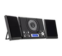 ROXX Chaîne stéréo avec Lecteur CD, Radio, Prise Casque et AUX MC201