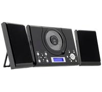 Roxx MC 201 Chaîne stéréo AUX, CD, FM, avec télécommande, avec caisson d'enceinte, fonction ré