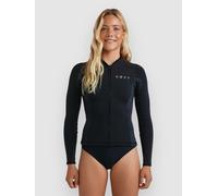 Roxy 1.0 Swell Natural Front Zip Veste de surf à motifs S