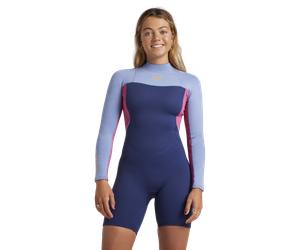 Roxy - 1.5mm Elite - Combinaison de surf femme Dark Denim - 4