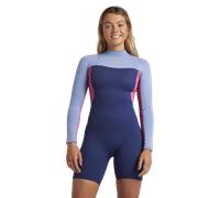 Roxy 2/2 Prologue Women BZ LS SP FL Wetsuits Women's, Dark Denim, S