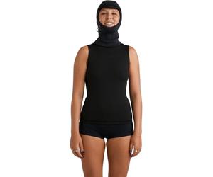 Roxy 2025 Swell Natural Gilet à capuche pour femme Noir 2 mm